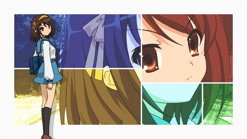 anime character collage