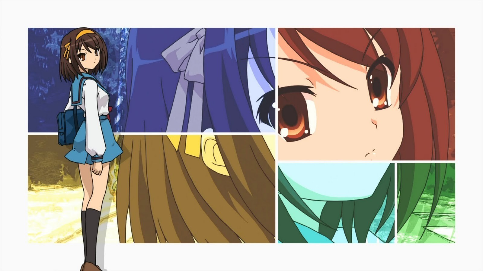 anime character collage