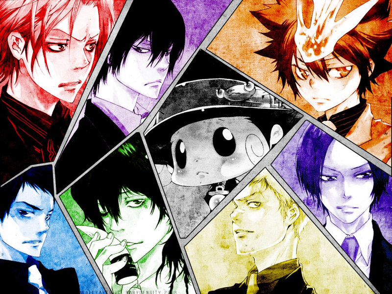 anime character collage