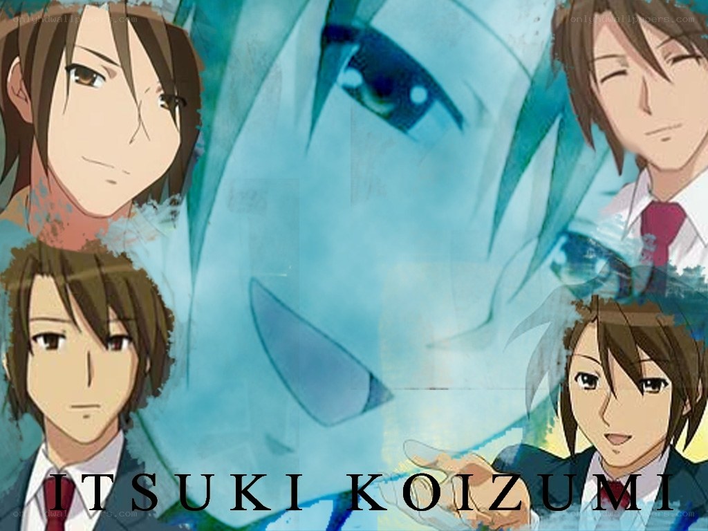 Anime character collage