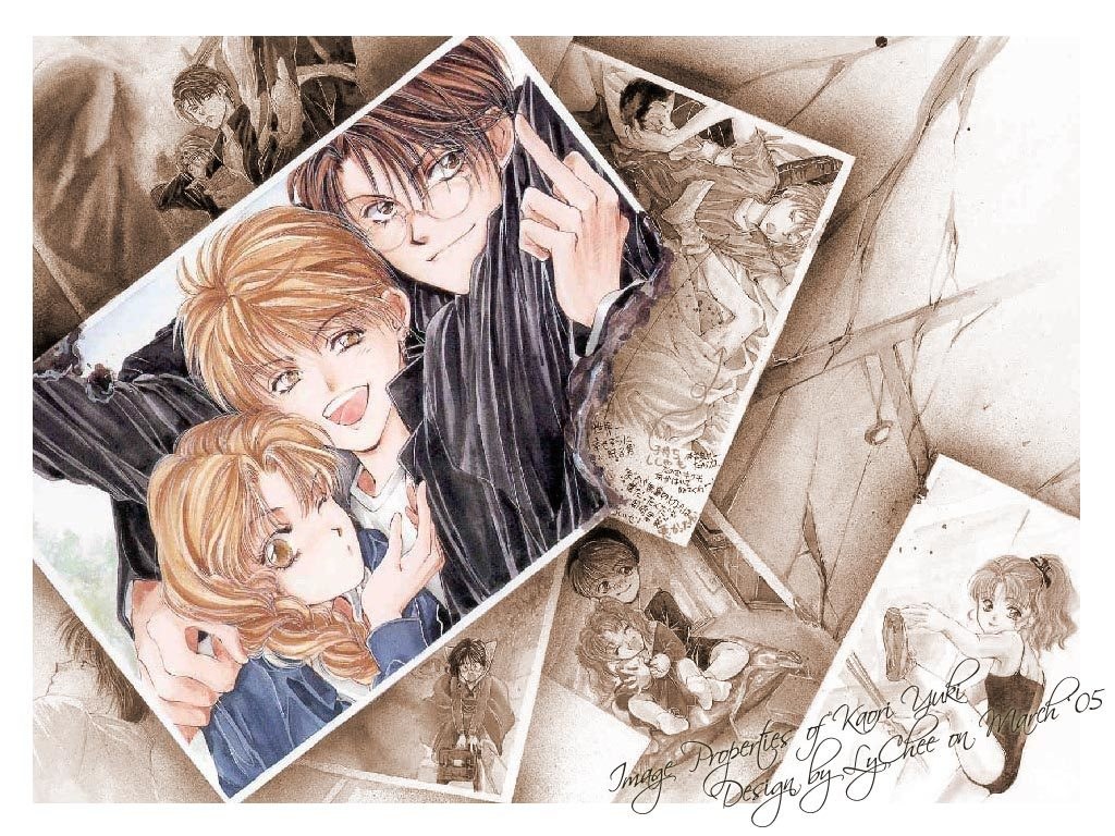 anime character collage