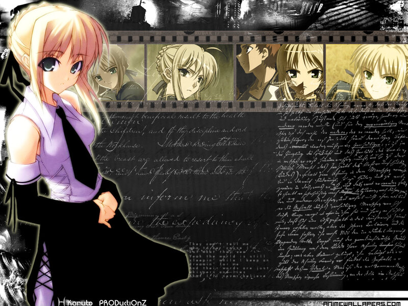 anime character collage