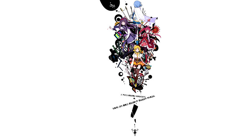anime character collage art