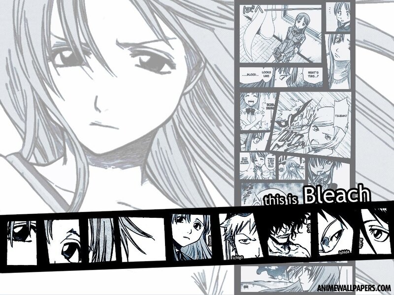 Anime Character Collage — Black, Dramatic, Manga, Manga Panels, Character Faces, Text