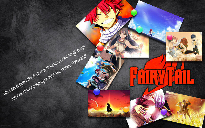 Anime Character Collage — Black, Dramatic, Sunset