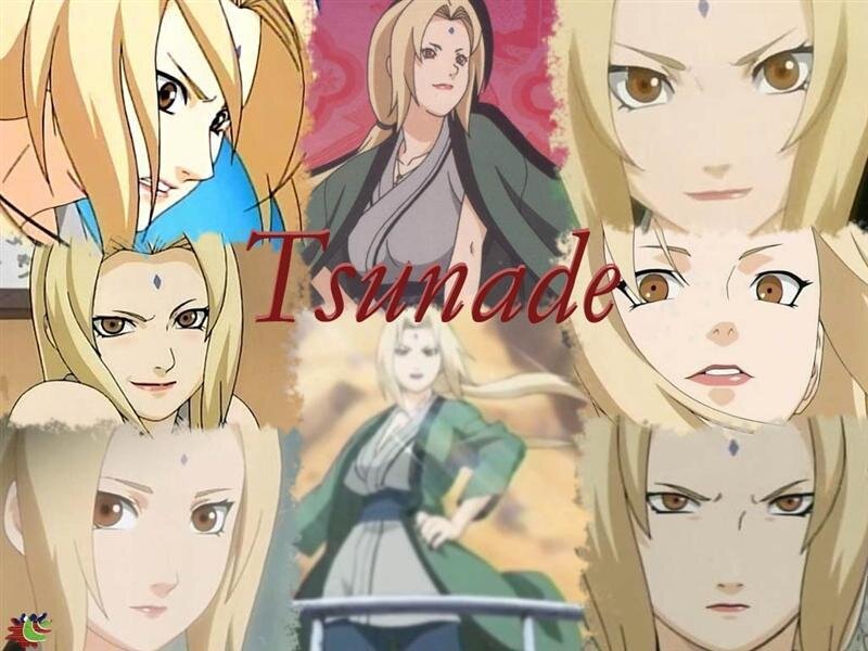 Anime Character Collage — Blonde