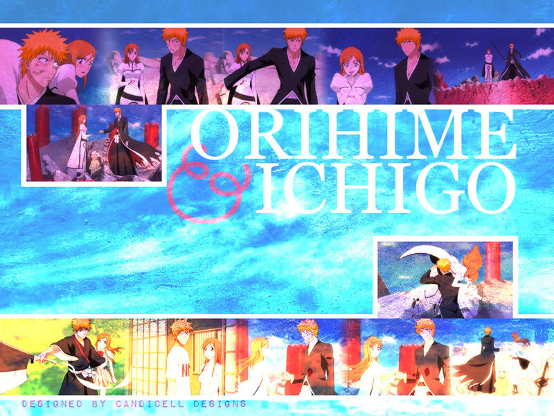 Anime Character Collage — Blue, Dramatic