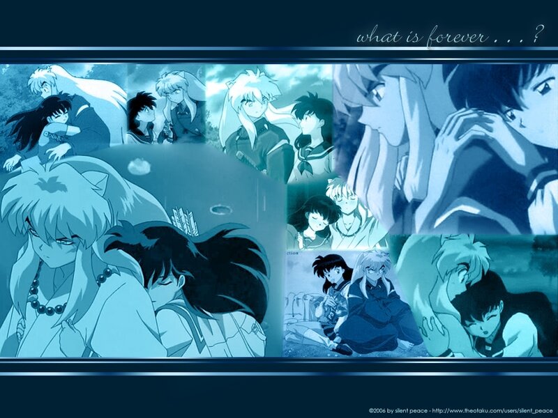 Anime Character Collage — Blue, Melancholic