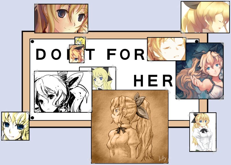 Anime Character Collage — Brown, Neutral