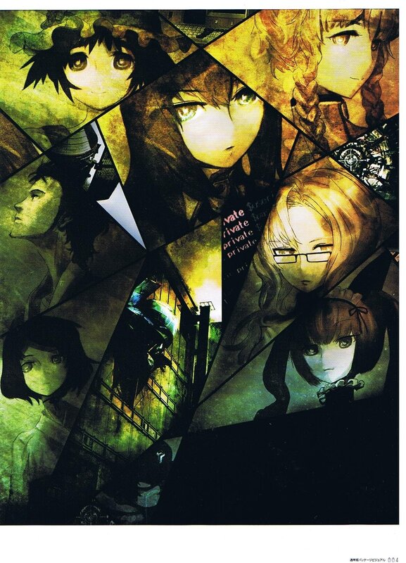 Anime Character Collage — Green, Dramatic, Manga, Characters