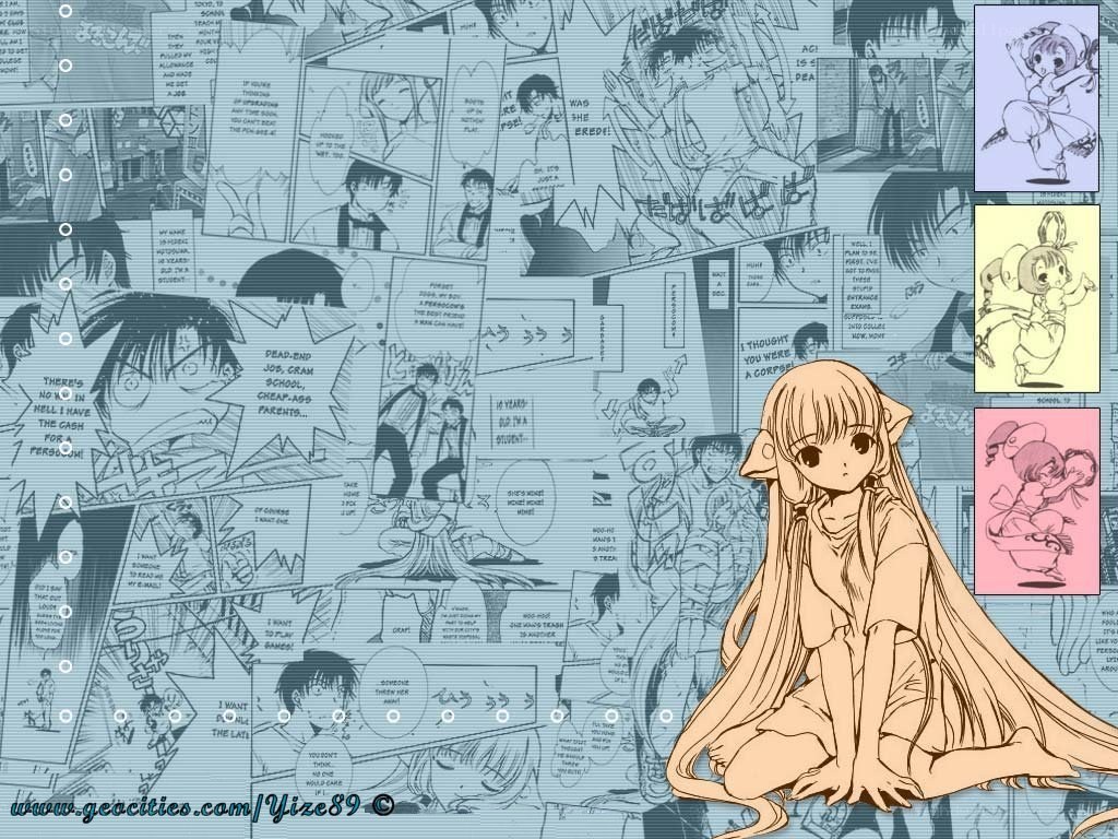 Anime character collage wallpaper