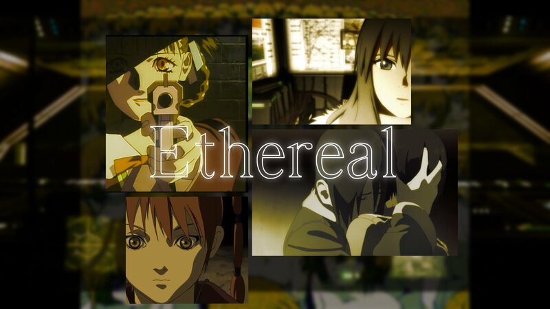 Anime Character Collage — Yellow, Dramatic, Night