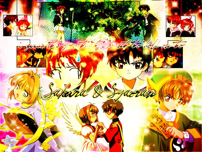 Anime Character Collage — Yellow, Dramatic