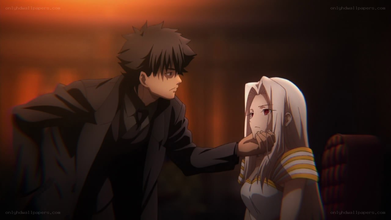 anime character confrontation