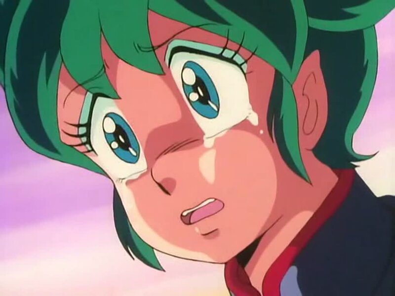 anime character crying