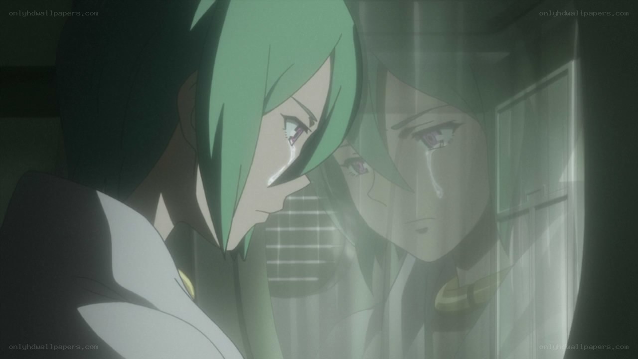 anime character crying