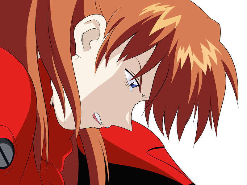 anime character crying
