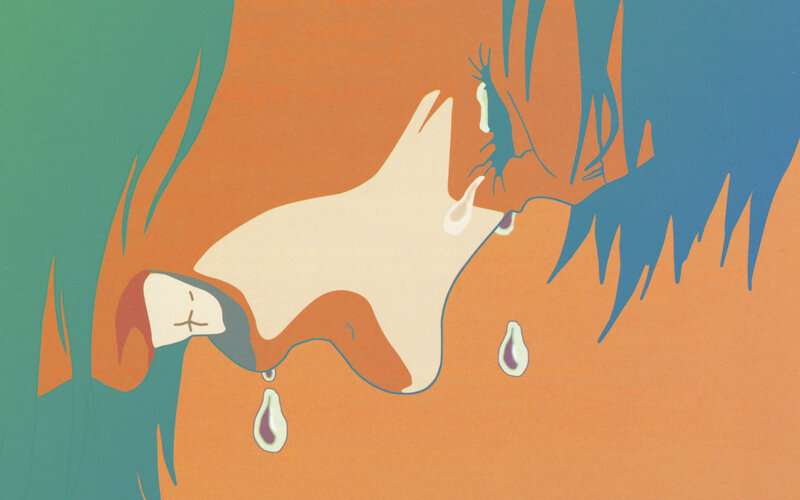 anime character crying