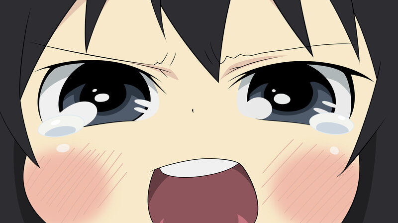 anime character crying