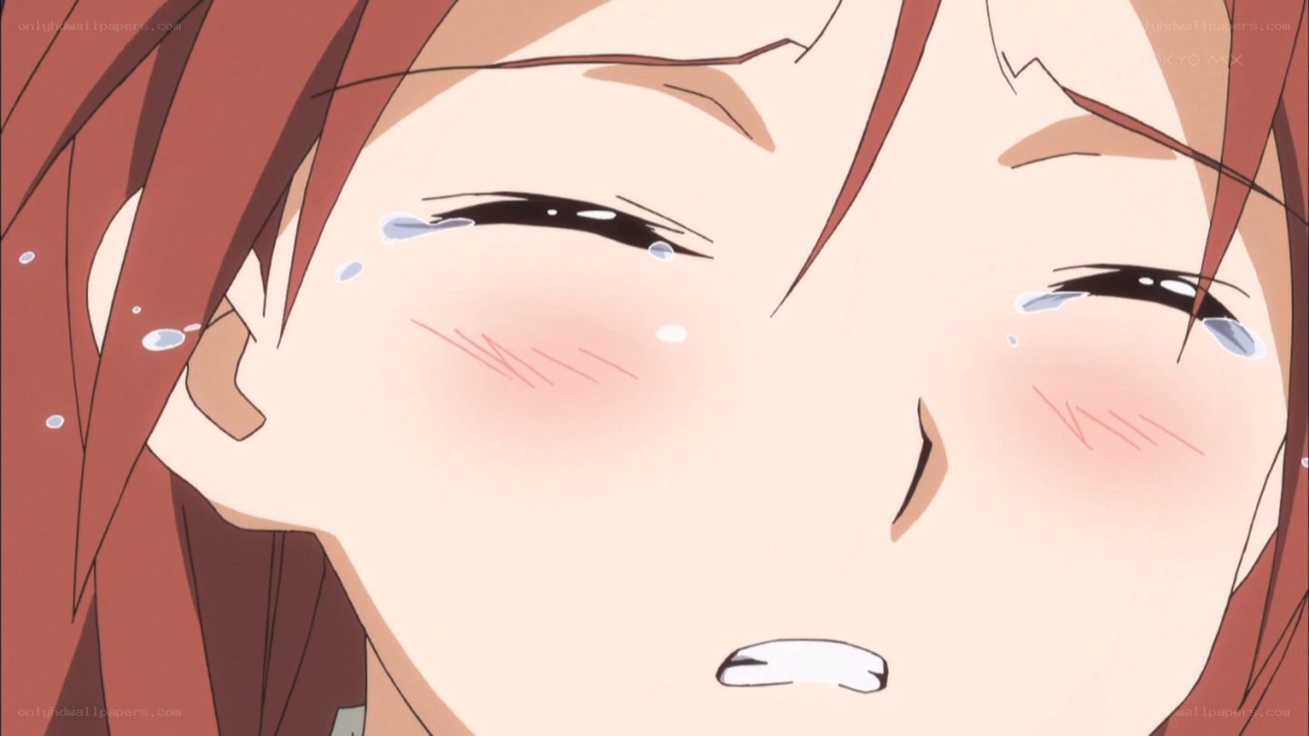 anime character crying