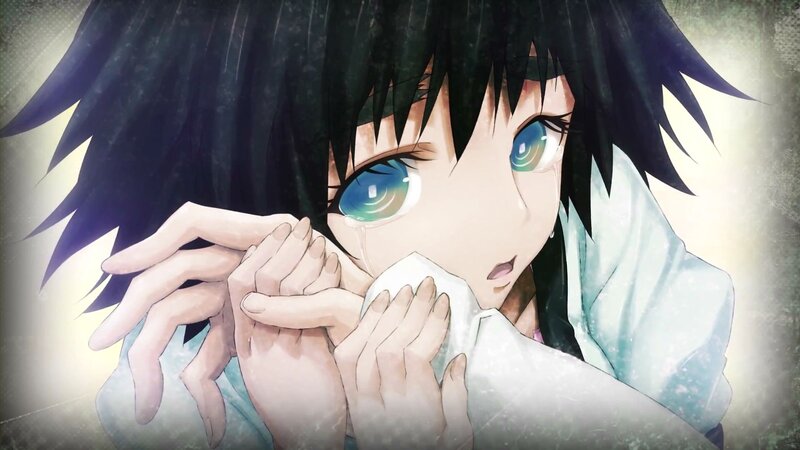 anime character crying