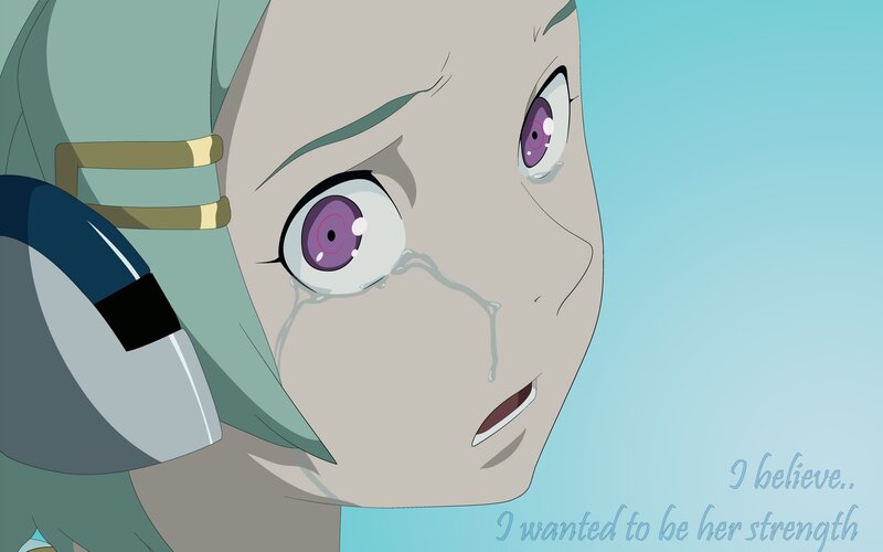 anime character crying