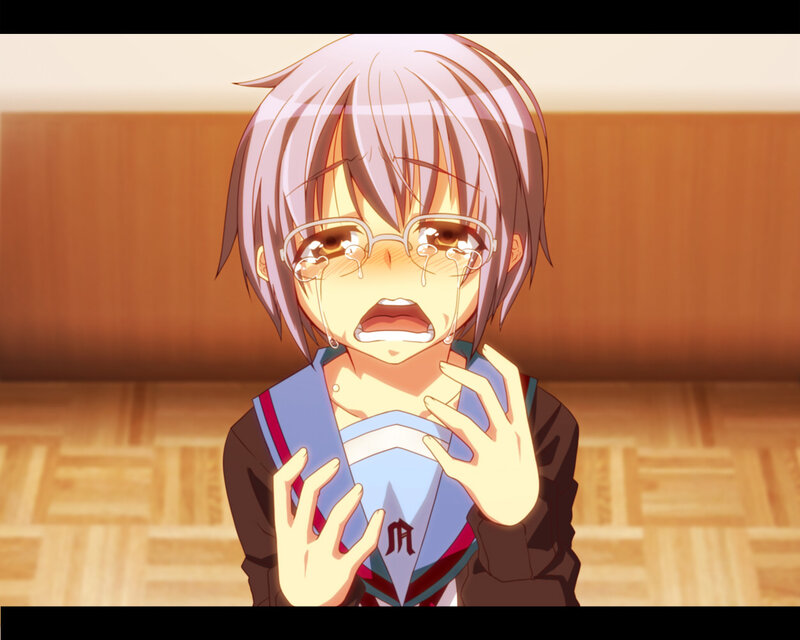 anime character crying