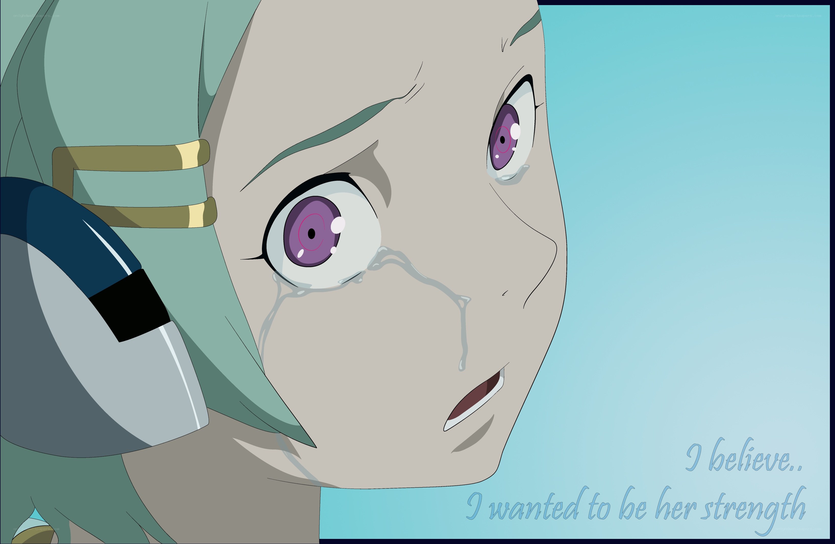 anime character crying