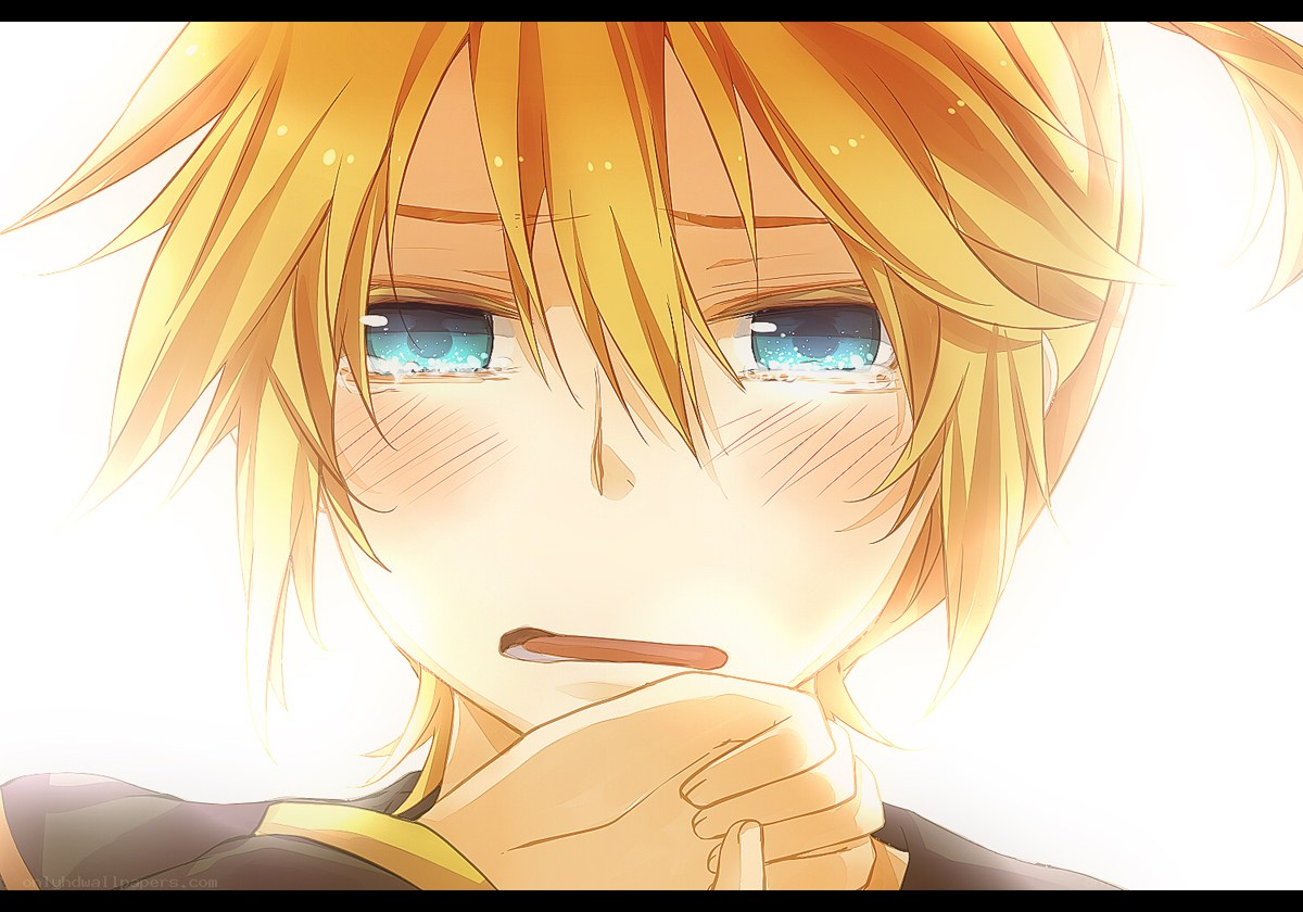 anime character crying