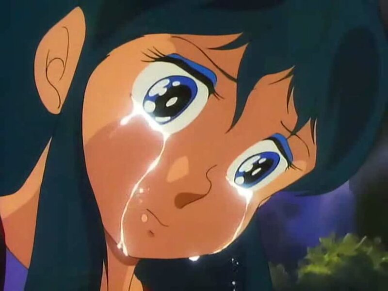 anime character crying