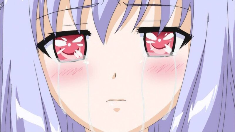 Anime Character Crying — Purple