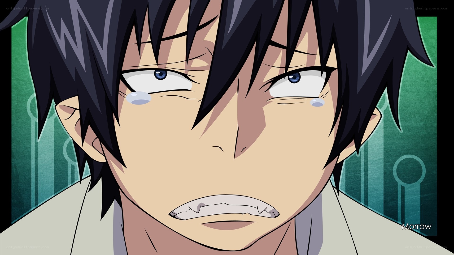 anime character crying