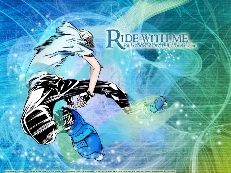 Anime Character Dancing — Blue, Dynamic