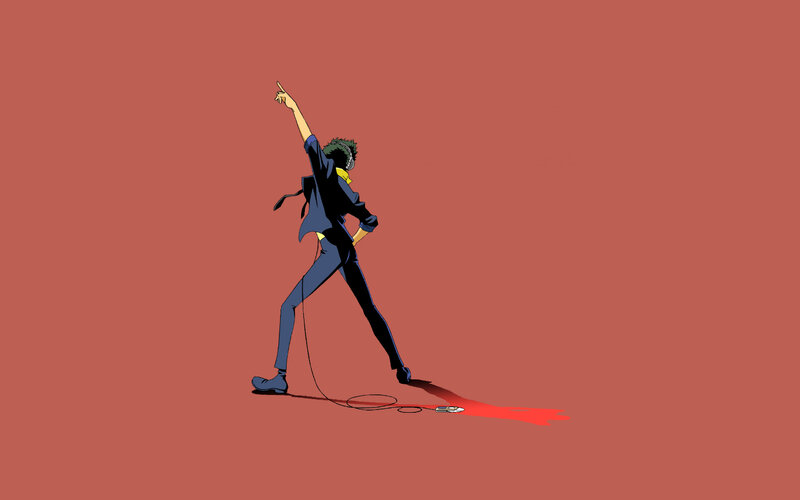 Anime Character Dancing — Red, Dramatic