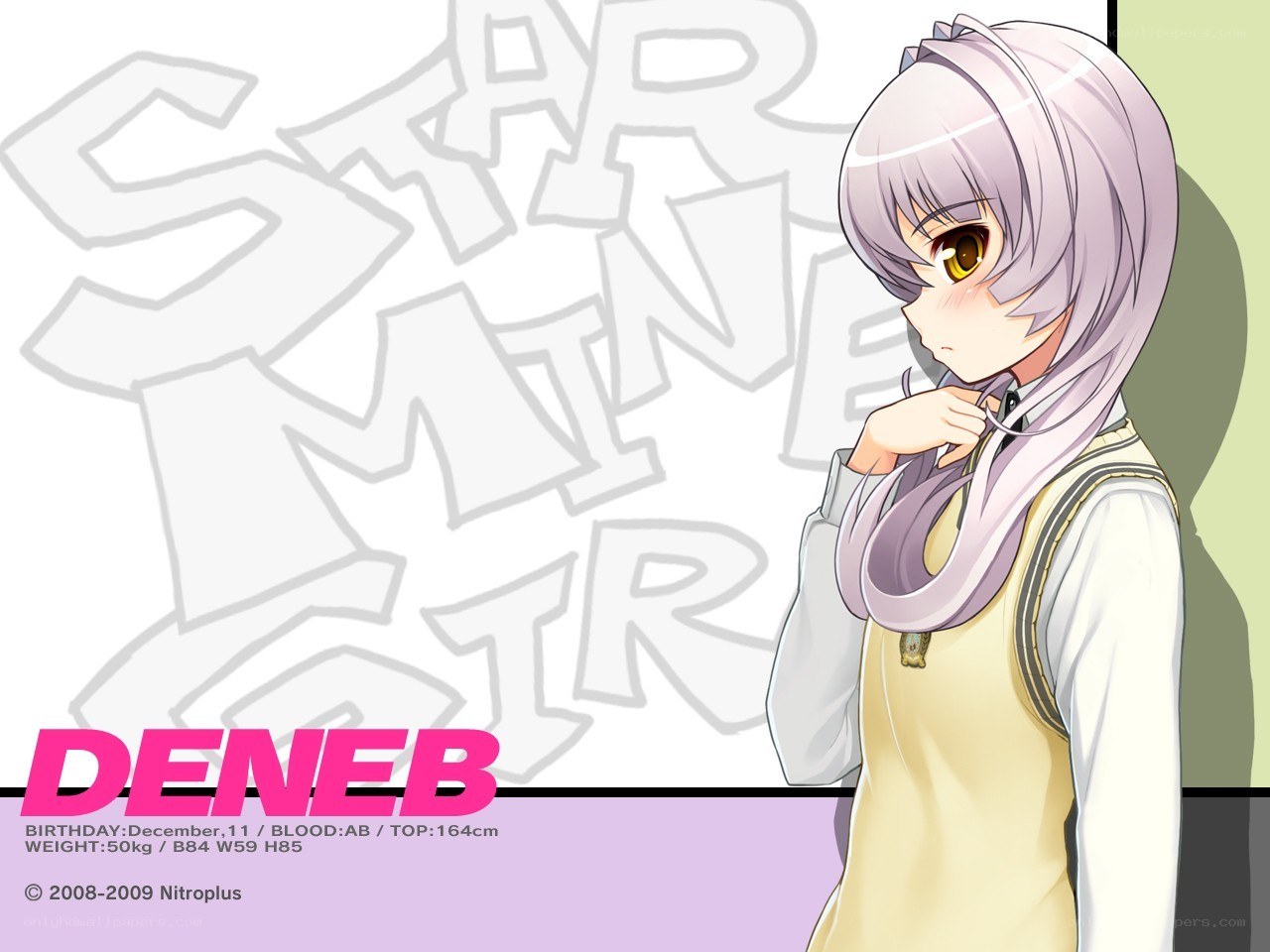 Anime character Deneb