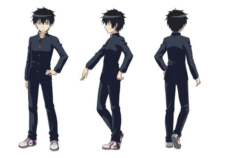 Anime Character Design — Black