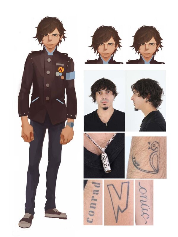 Anime Character Design — Brown