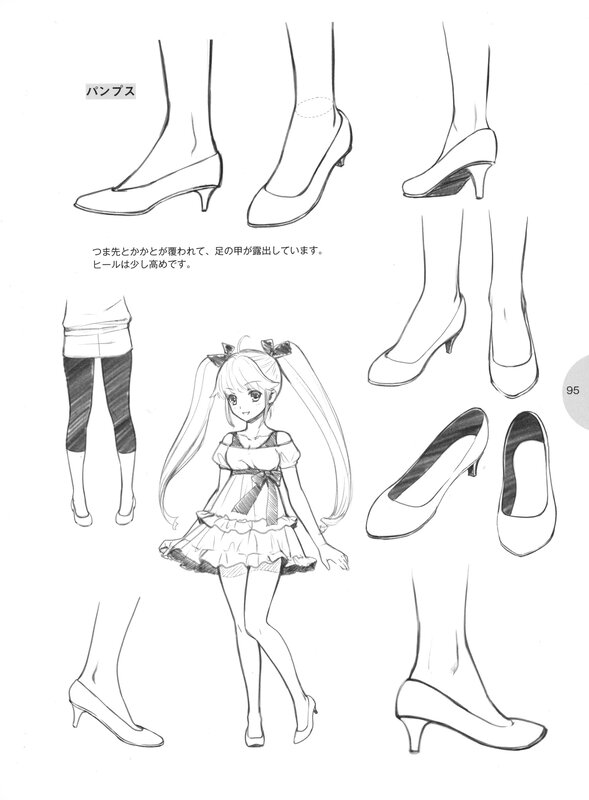 anime character design reference