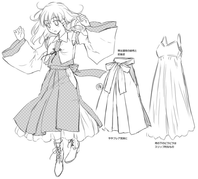anime character design sheet