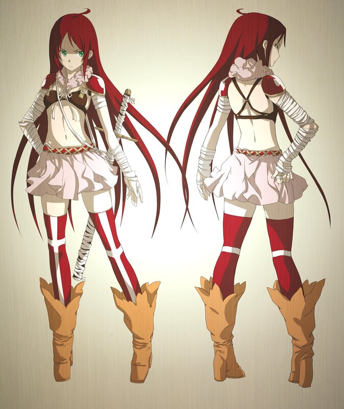 anime character design sheet