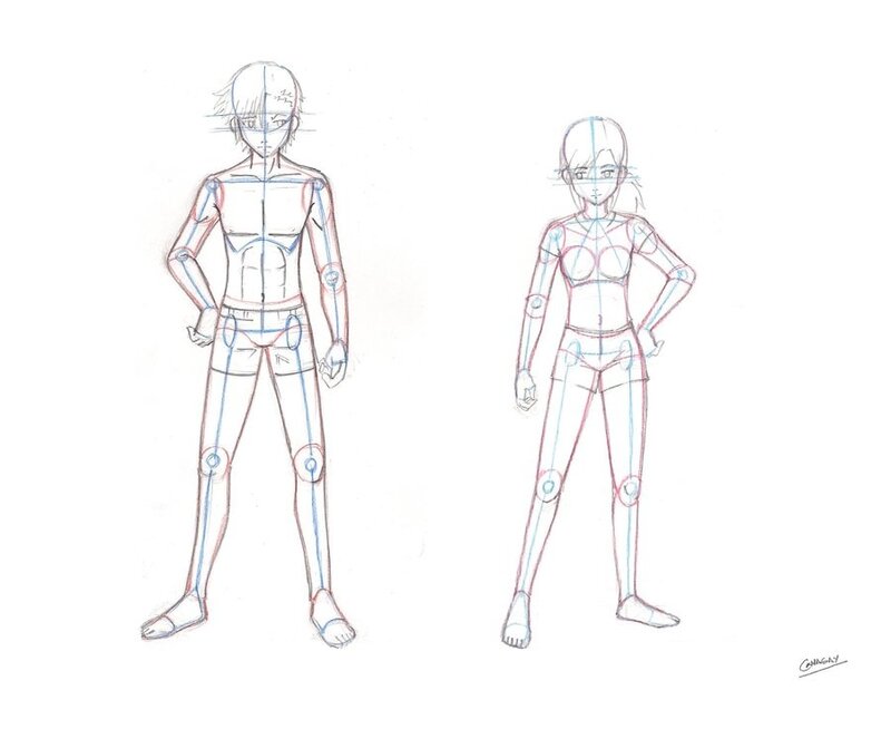 anime character design sketches