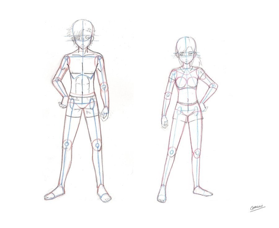 anime character design sketches