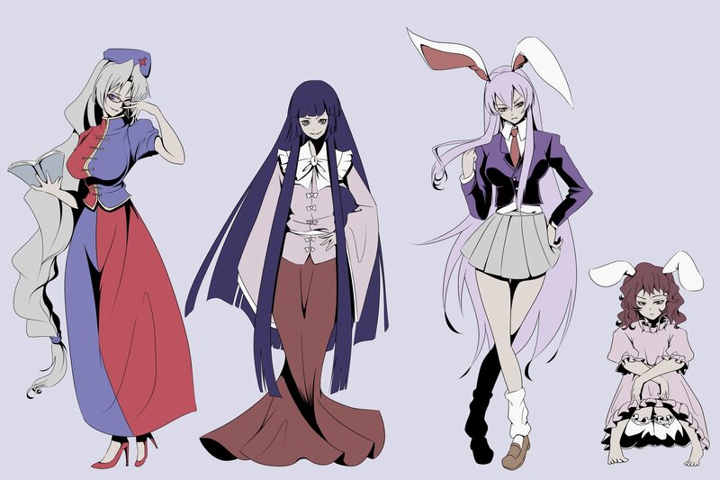 Anime character designs