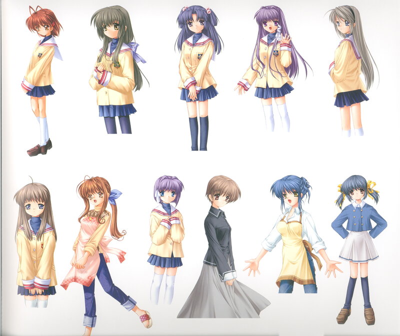 anime character designs collection