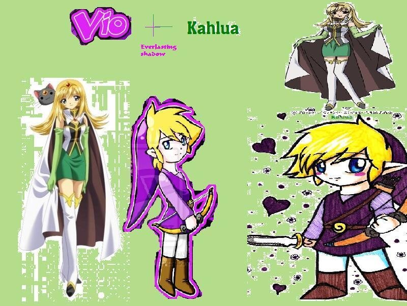 Anime Character Designs — Green