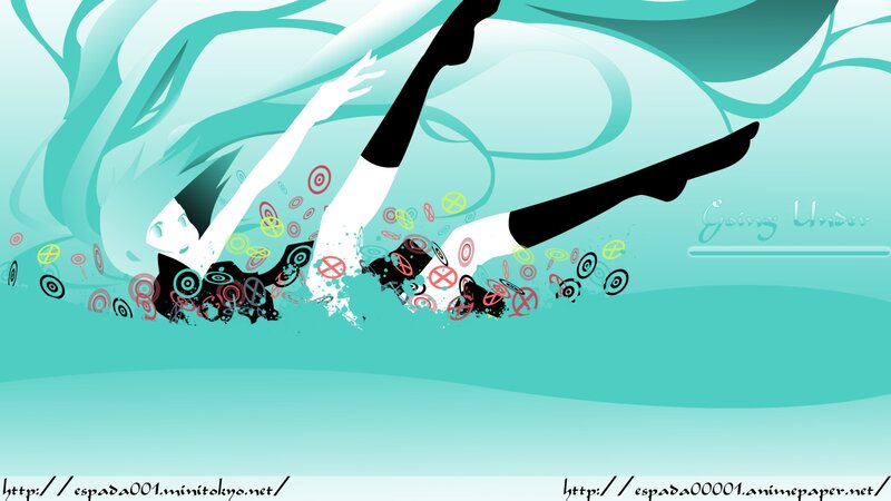 Anime Character Diving
