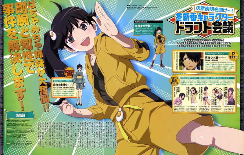 Anime character draft announcement