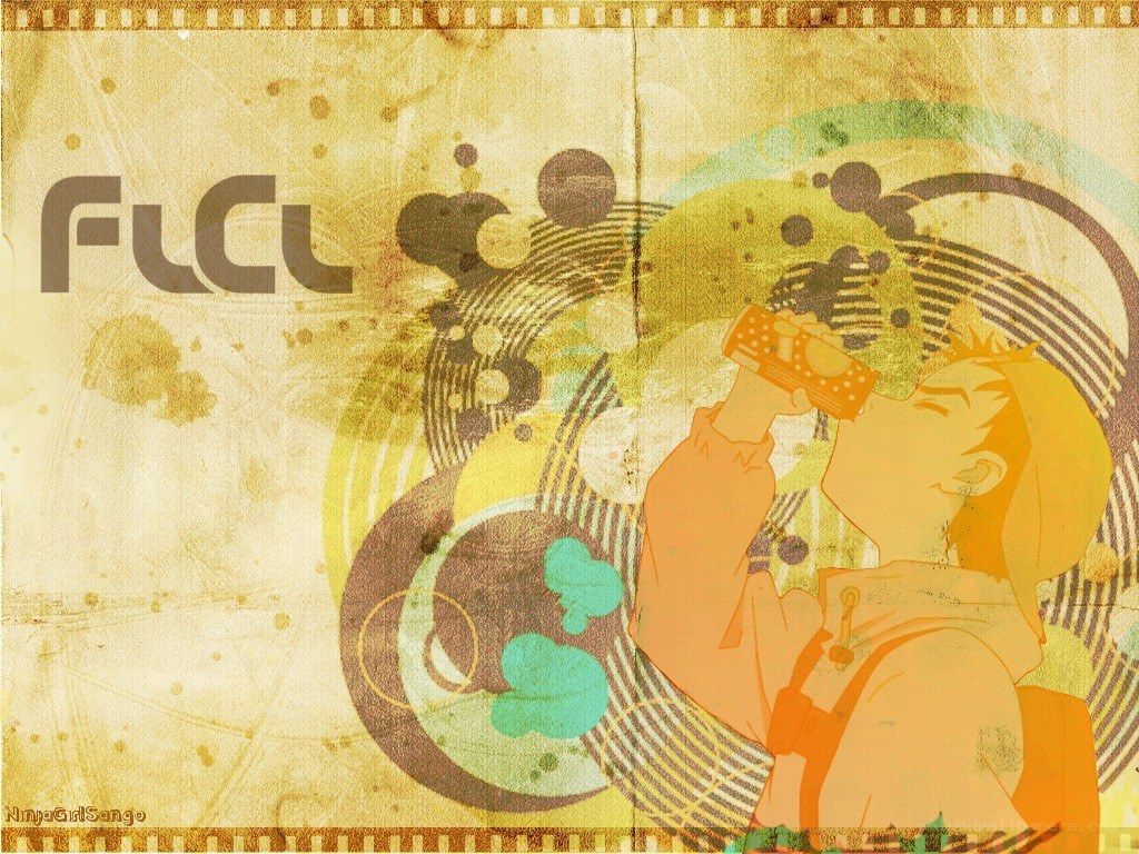anime character drinking from can