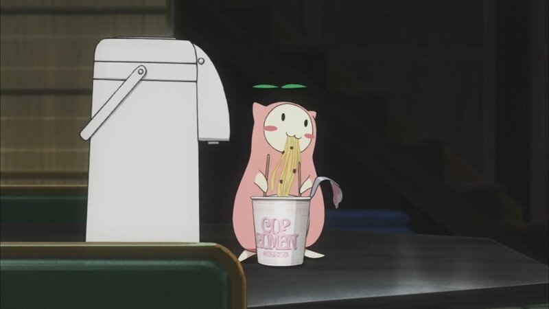 anime character eating ramen
