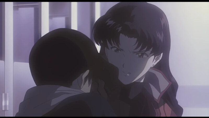 anime character embracing another